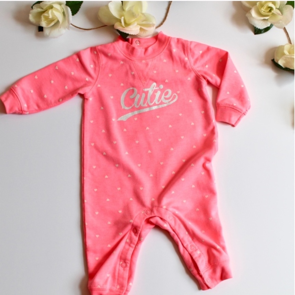 Carter's | One Piece "Cutie" Jumpsuit 6M
